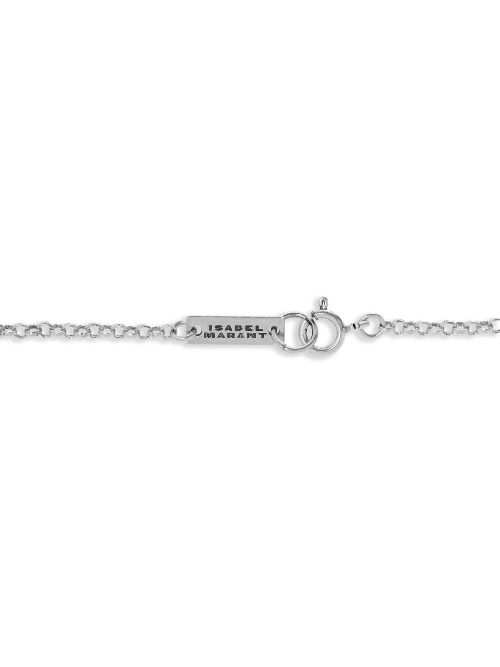 metallic necklace - 4