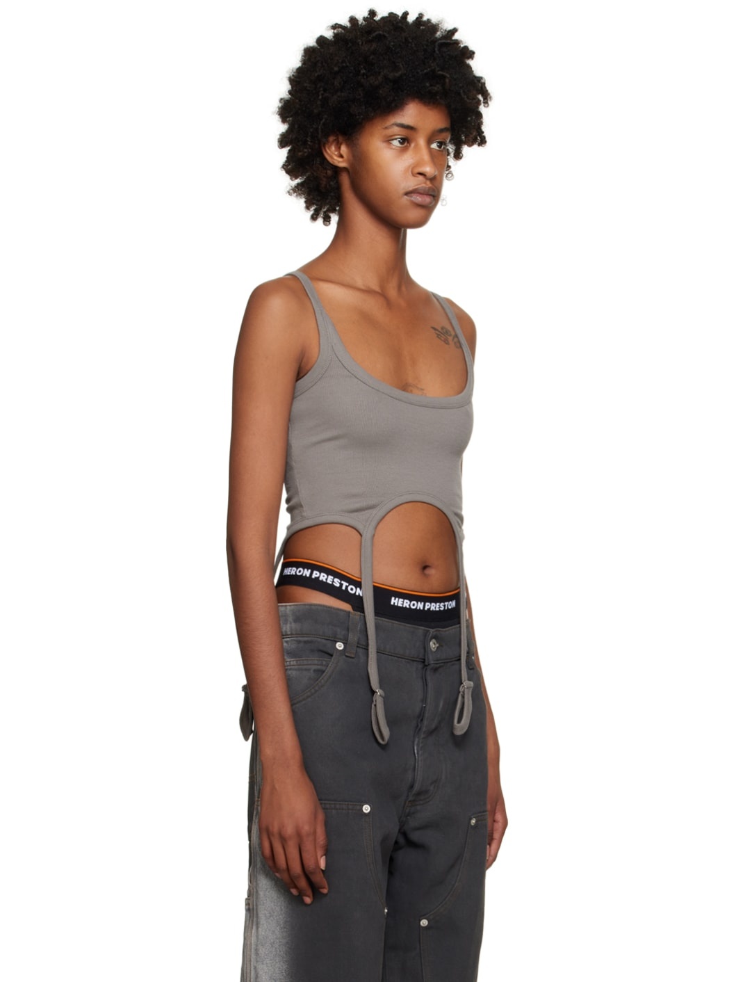 Gray Hooks Tank Top - 2
