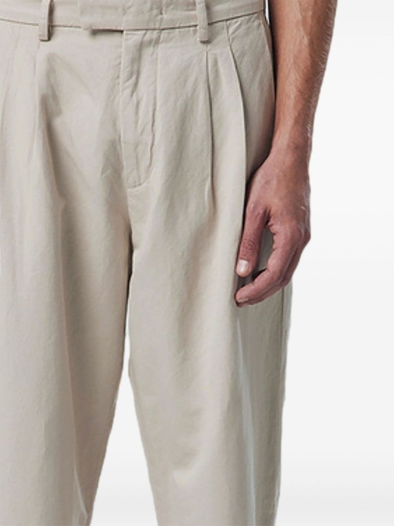 NN07 pleated-front trousers outlook