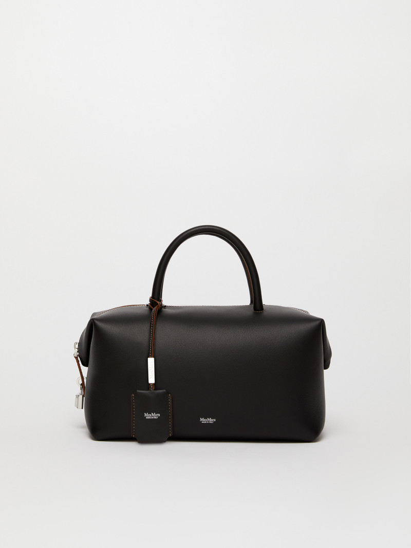 HOLDALLM Shiny leather satchel bag 1