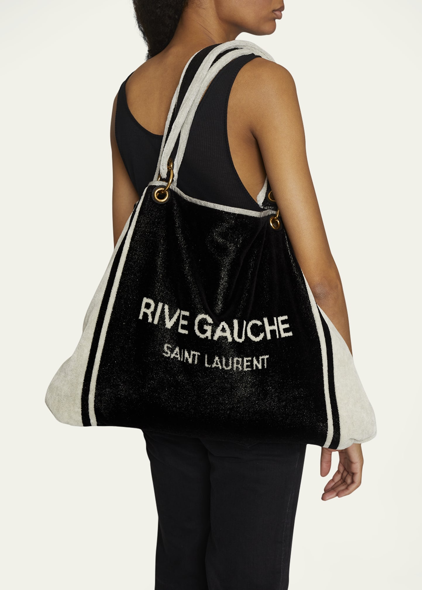 Rive Gauche Towel Cabas in Terrycloth - 2