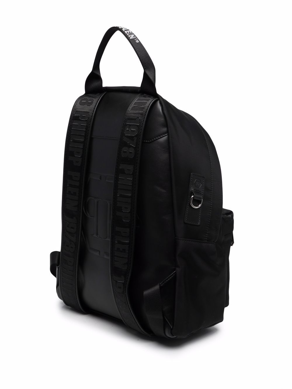 logo-plaque backpack - 3