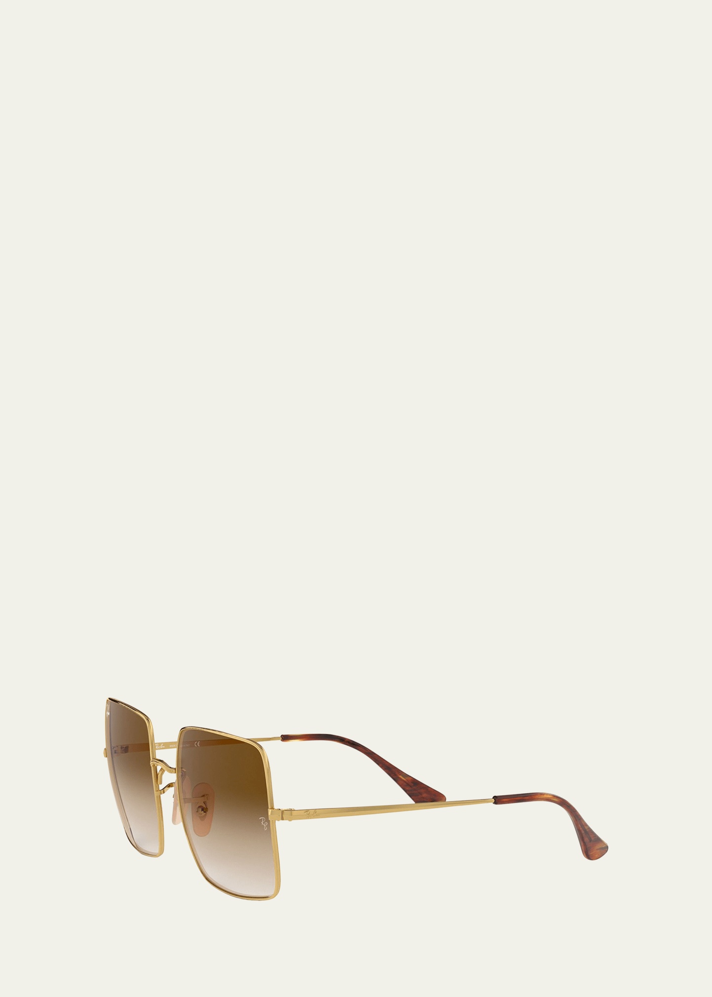 Metal Square Sunglasses - 3