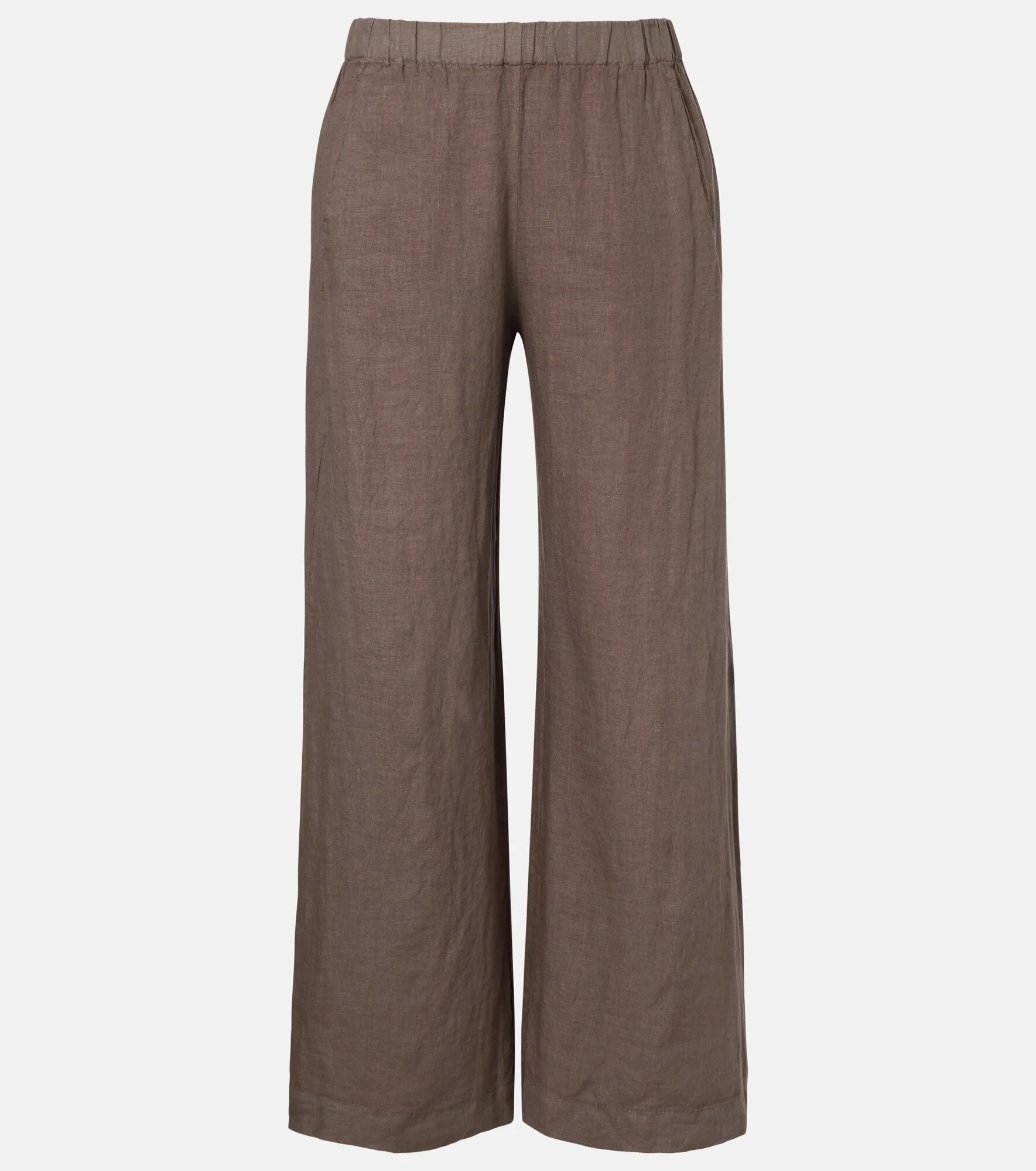 Lola linen wide-leg pants - 1