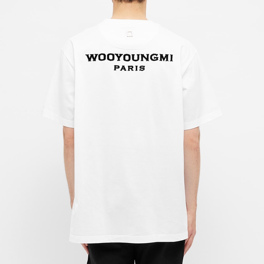 Wooyoungmi 'W' Reverse Logo Tee - 6