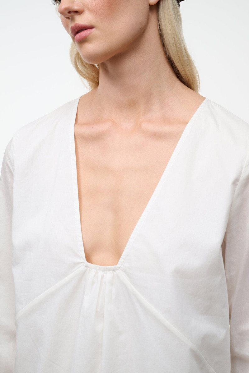 STAUD VIVI TOP IVORY 4