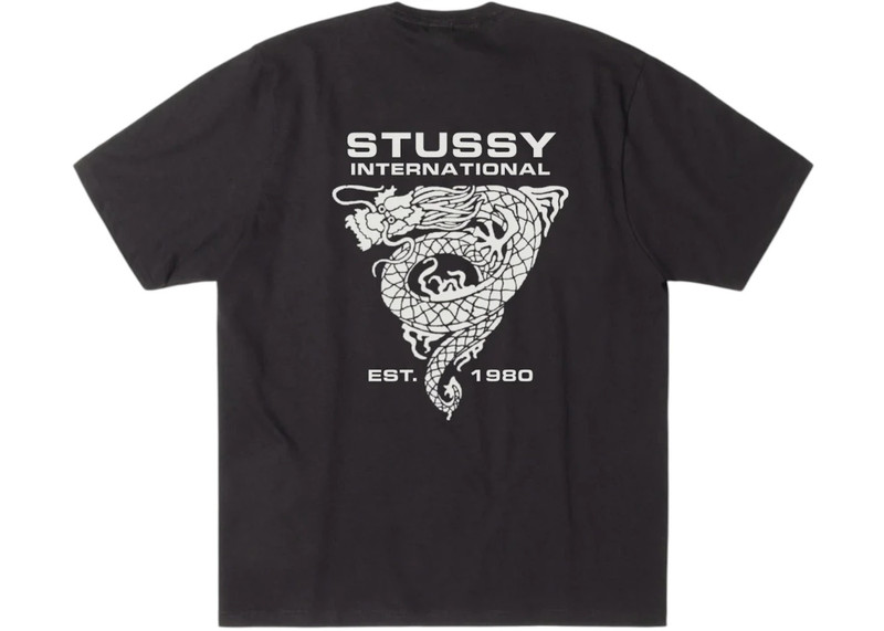 Stüssy Stussy Dragon Tee Black outlook