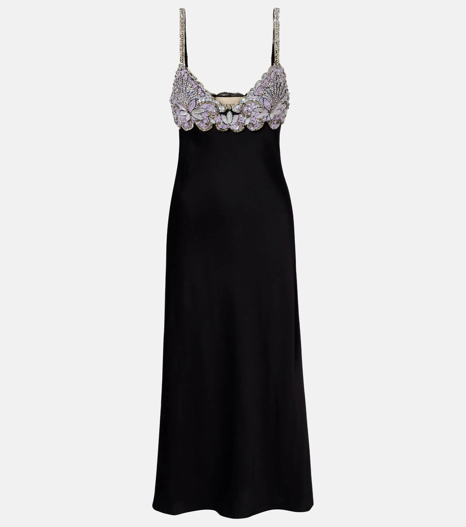 Embellished midi dress - 1