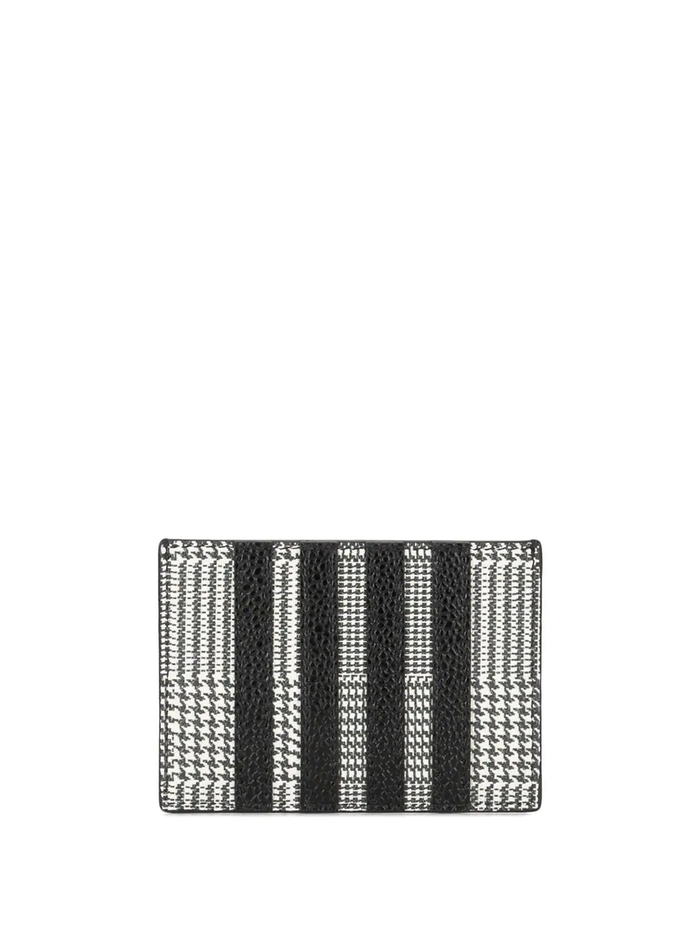 4-Bar houndstooth-pattern cardholder - 2