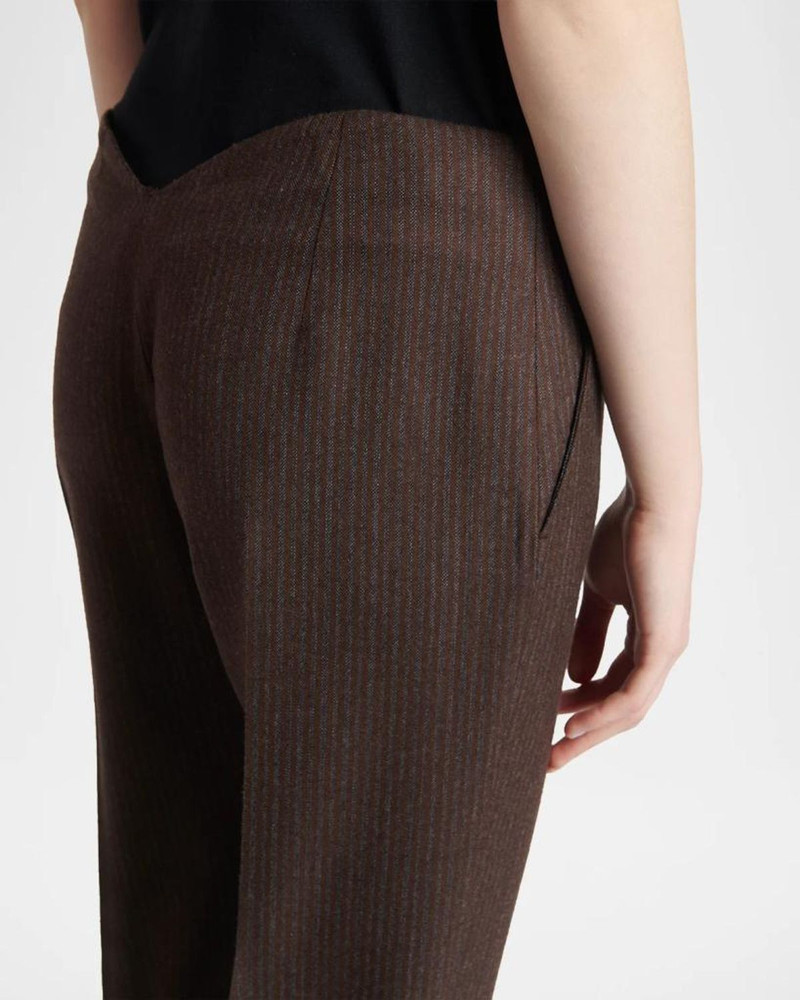 Sweetheart Ticking Striped Straight-Leg Pants 5