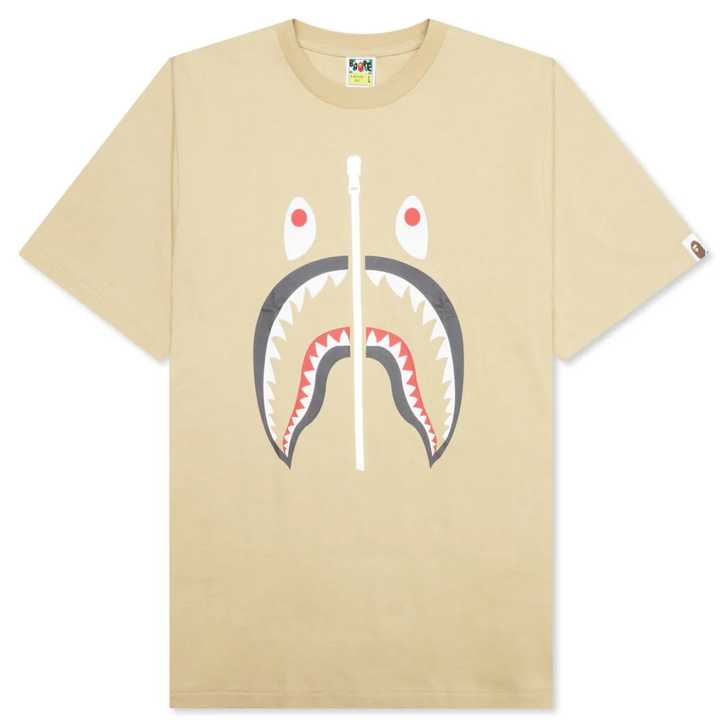 SHARK TEE - BEIGE - 1