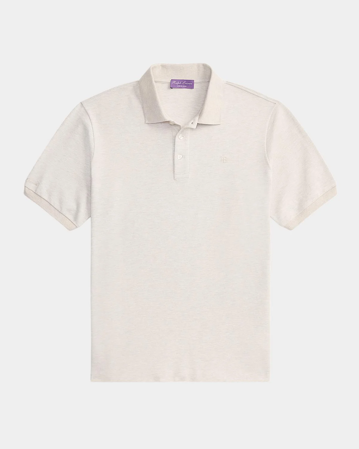 Cashmere-Blend Polo Shirt - 1