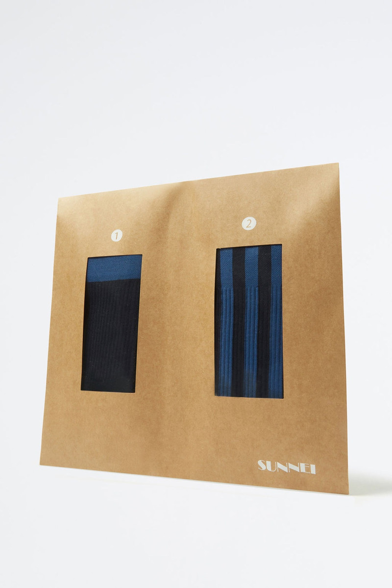 BLUE BI-PACK SOCKS 5