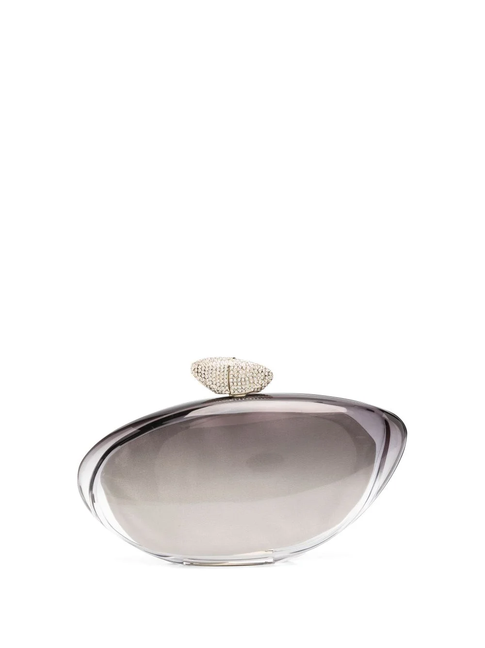 crystal-embellished clutch bag - 1