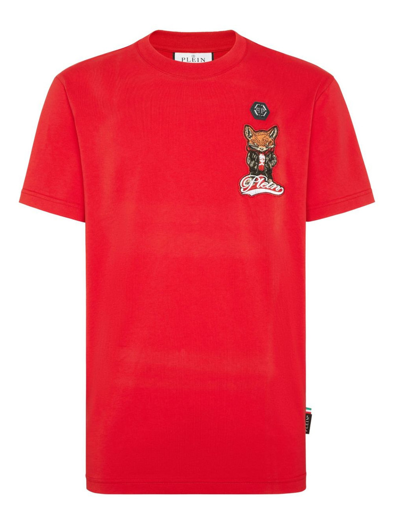 fox-patch T-shirt 1