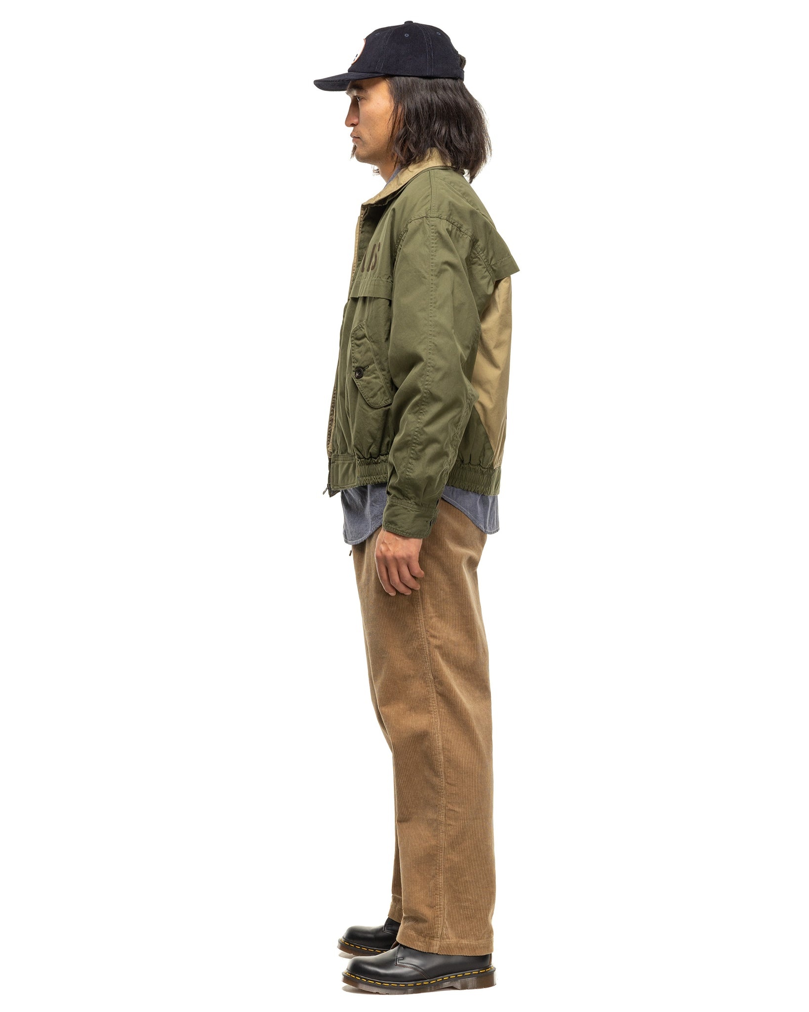 Corduroy Easy Pants Beige - 3