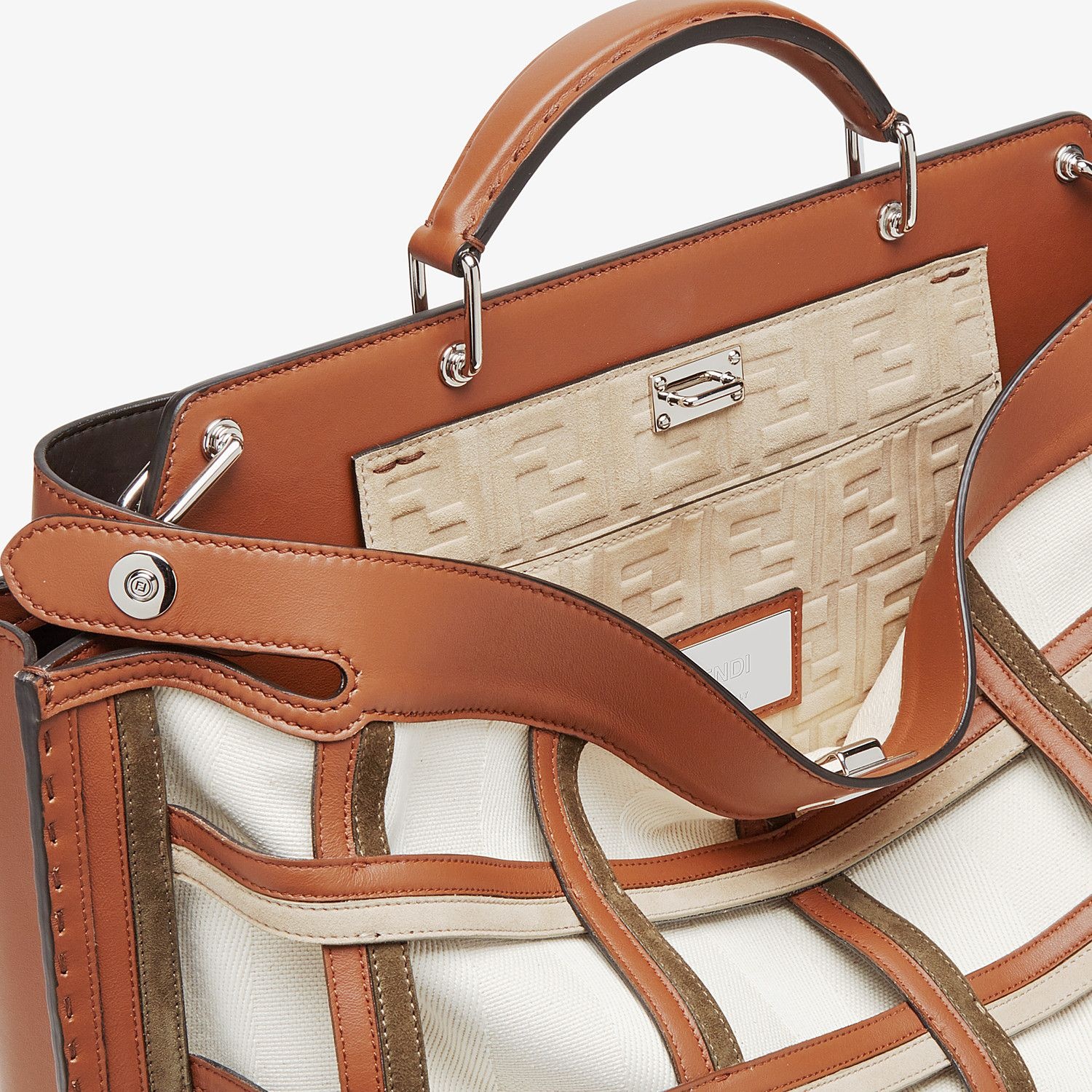 Brown leather bag 5