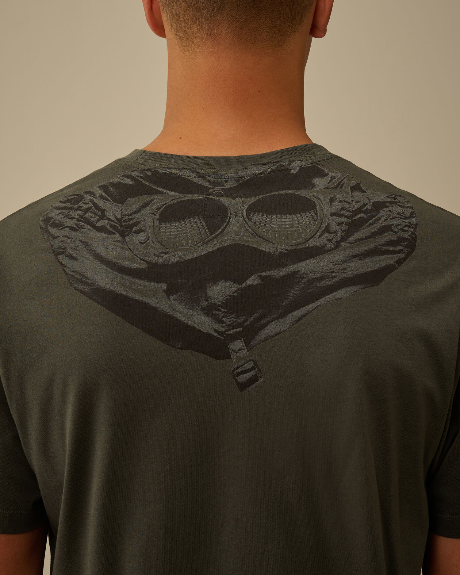 30/1 Jersey Short Sleeve Goggle T-Shirt - 5