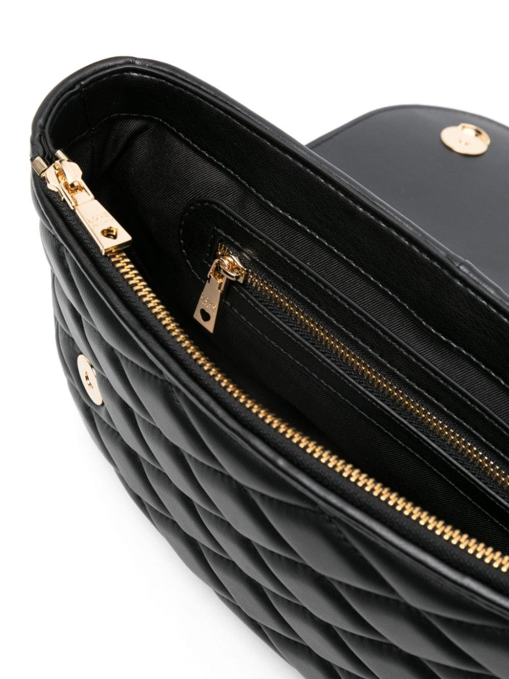 logo-lettering matelassÃ© shoulder bag - 5
