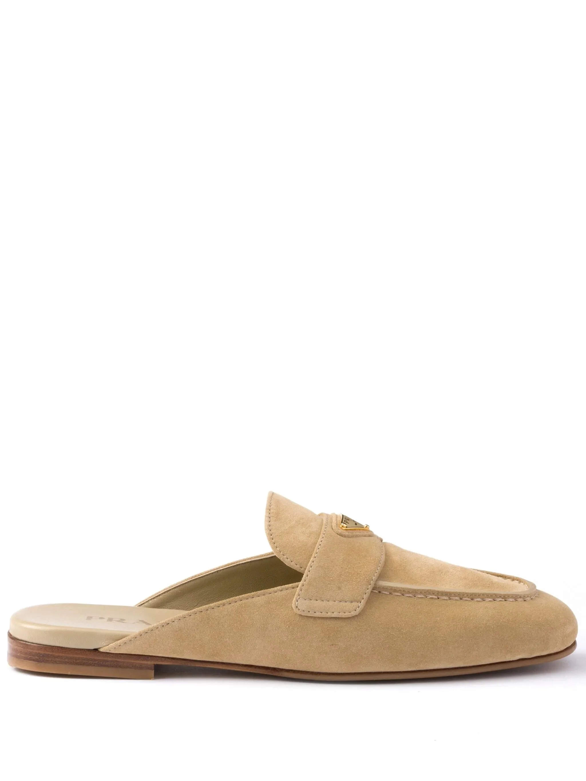 Prada Suede Mules - 1