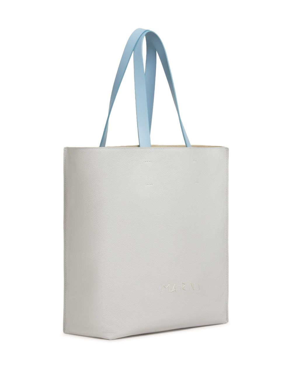 logo-embroidered tote bag - 3