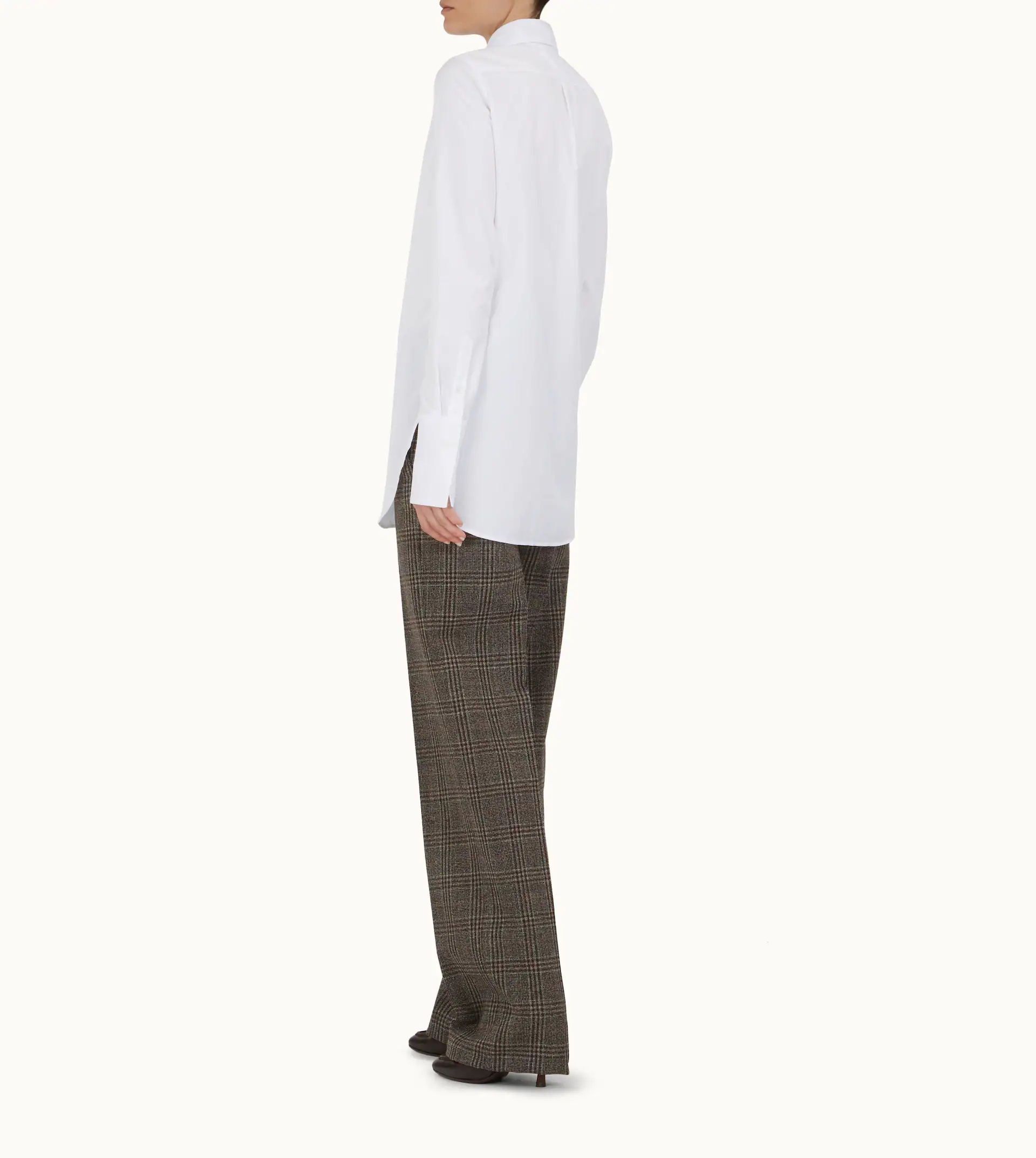 SHIRT IN COTTON - WHITE - 3