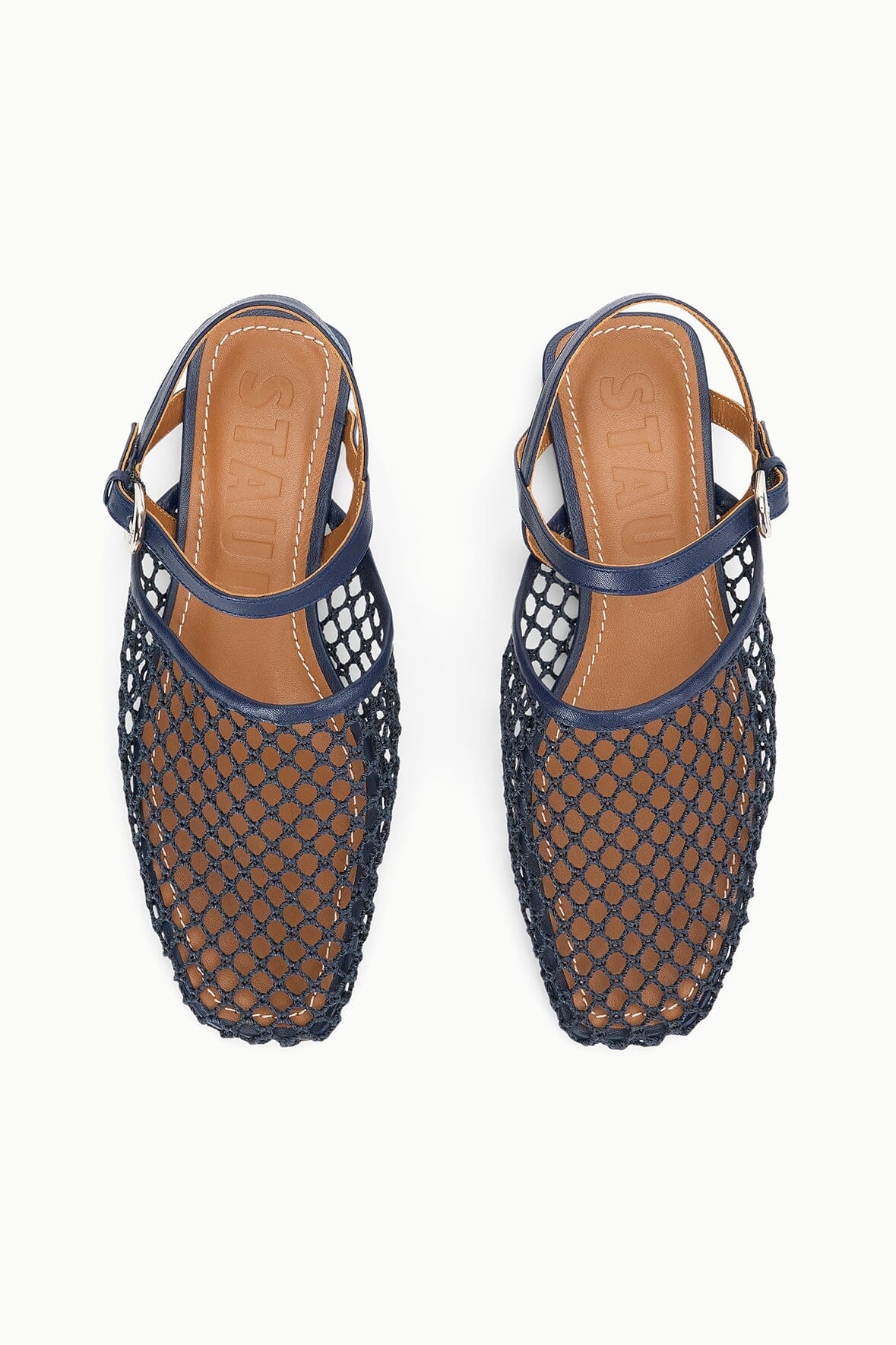 STAUD RETE SANDAL NAVY NETTING - 6