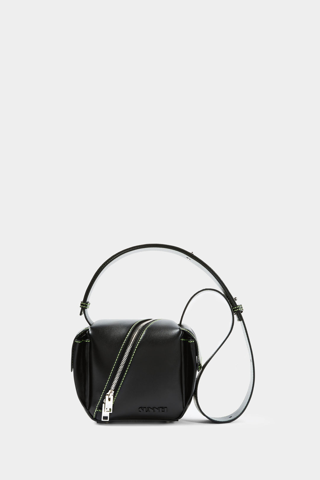 CROSS ZIP LACUBETTO BAG / black - 1