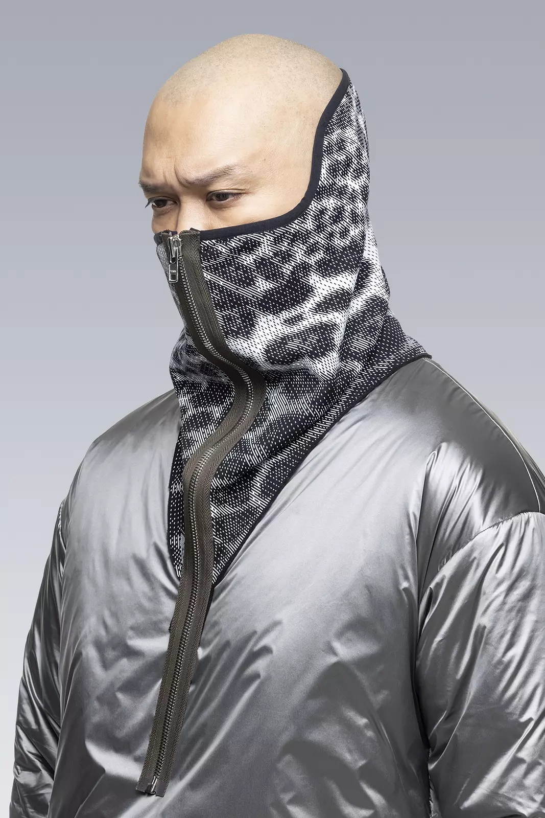 NG4-PS Modular Zippered Powerstretch® Neck Gaiter Leopard - 3