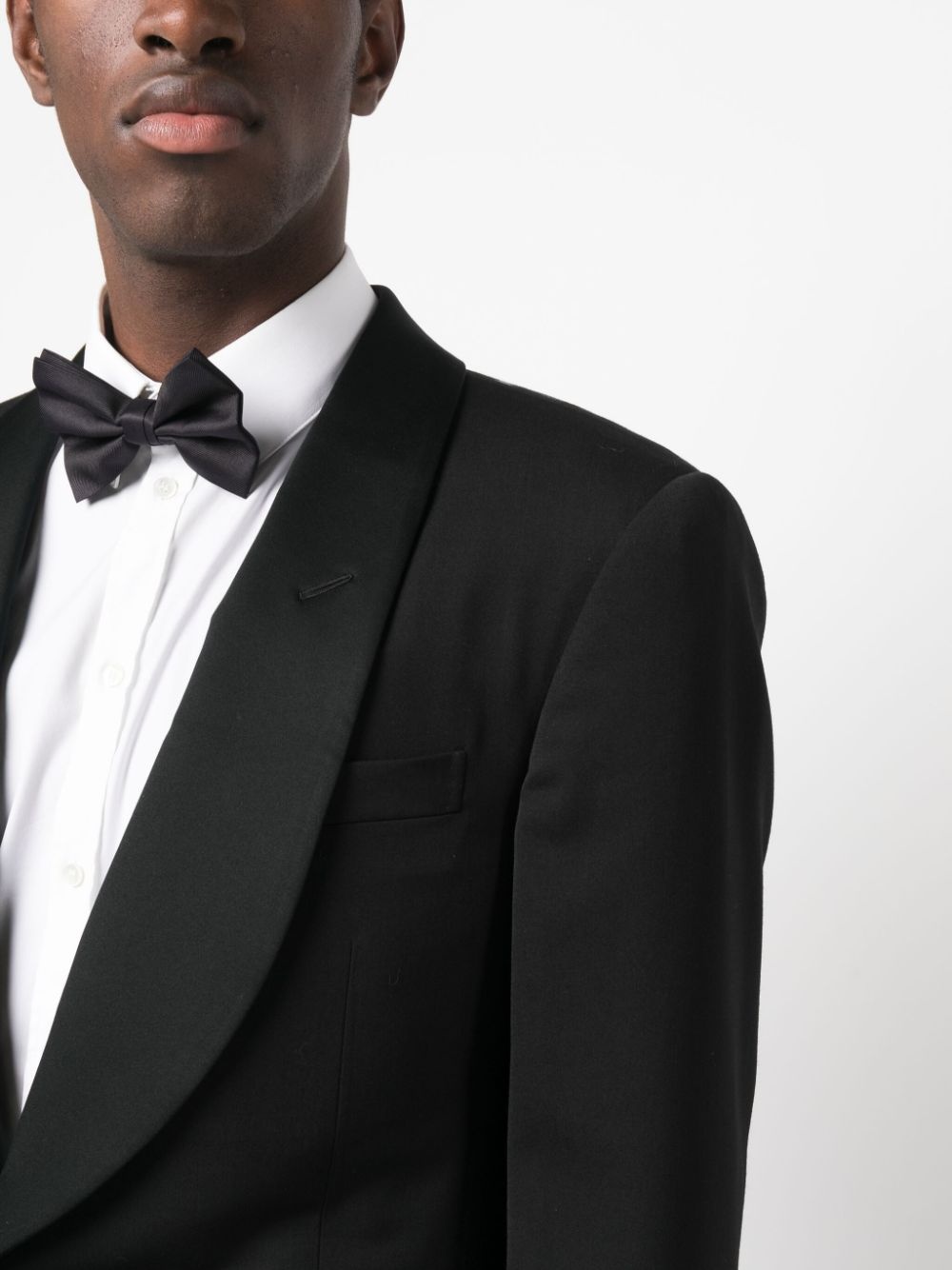single-breast tuxedo suit - 5