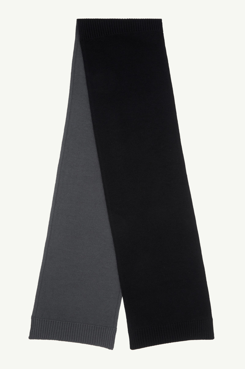 Cotton knit scarf 1
