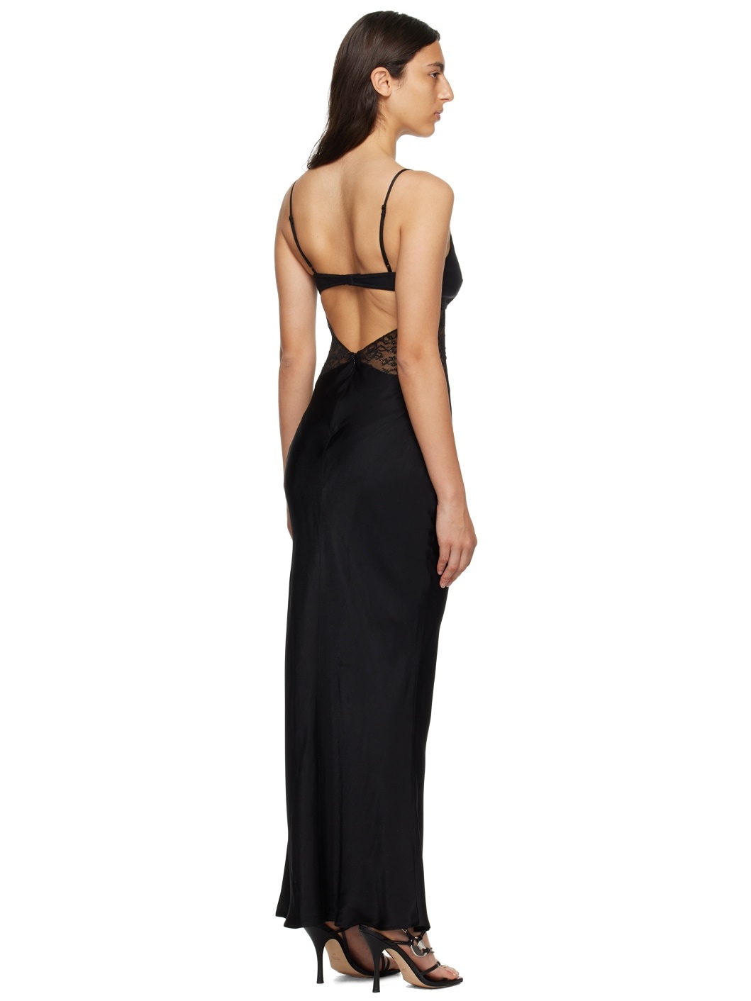 Black Nora Maxi Dress - 3