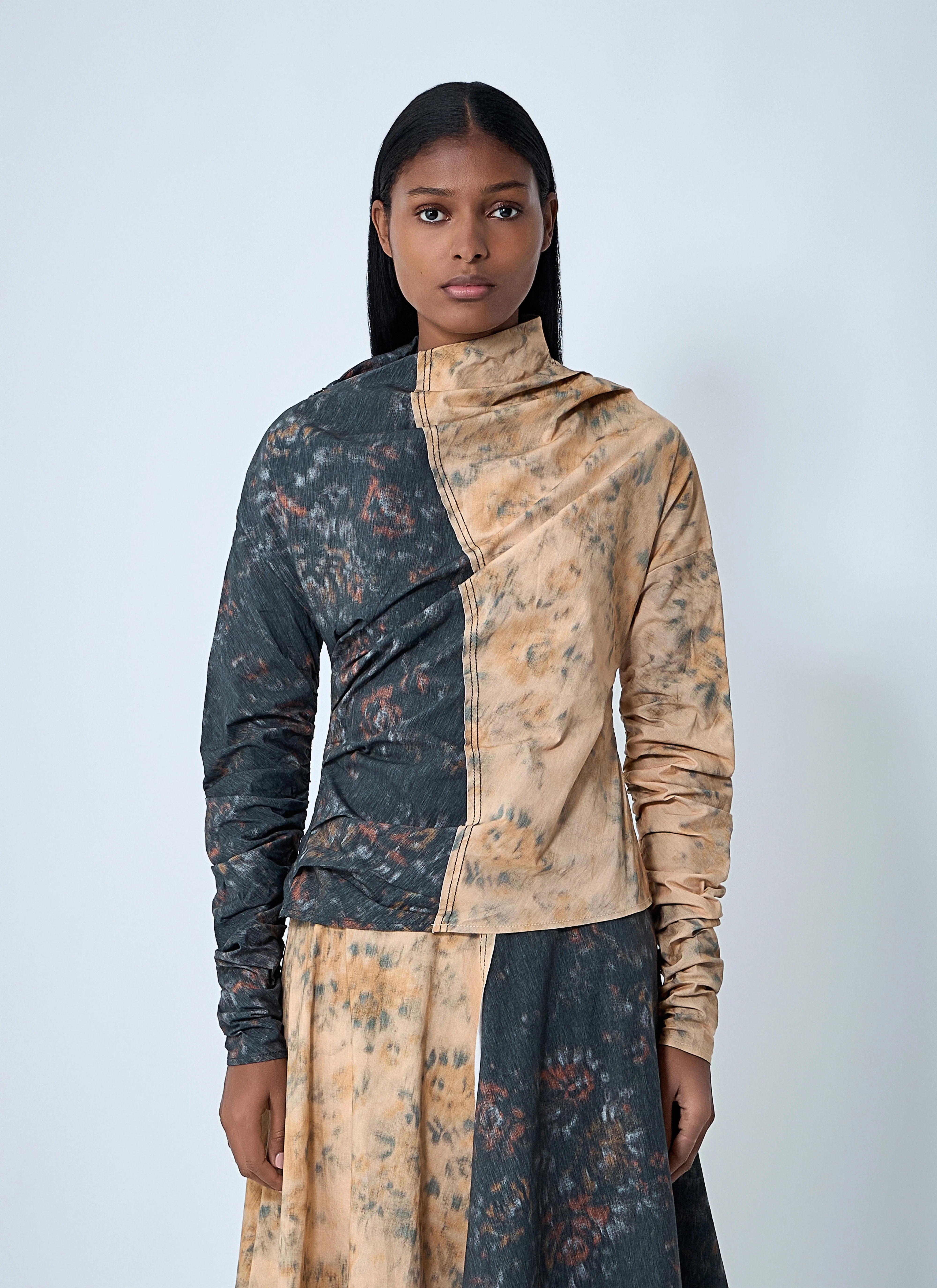 Ganni Women Ruched Top - 1