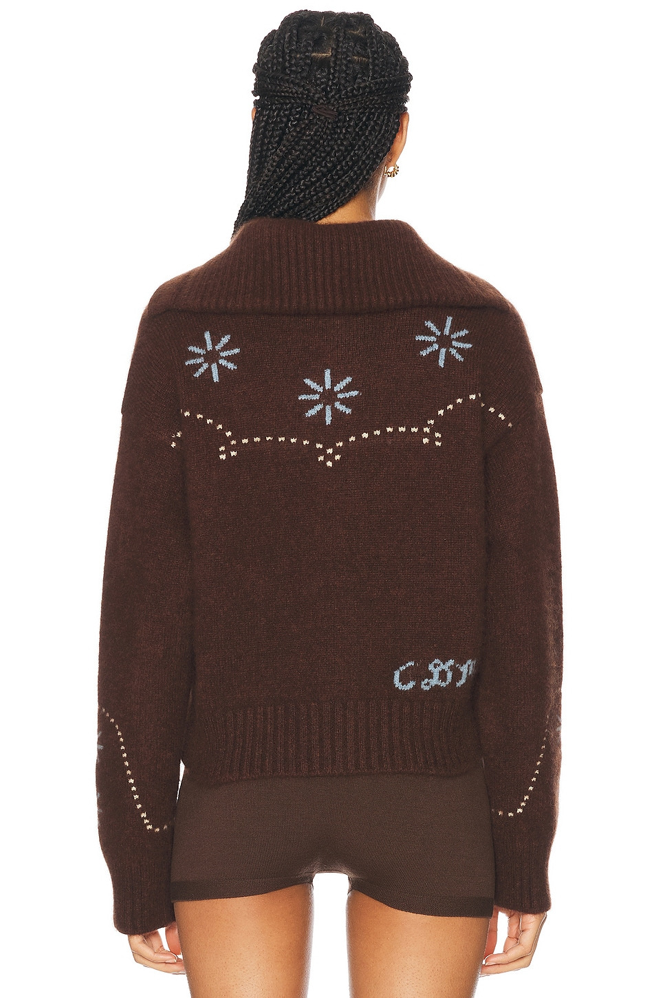 Cashmere Western Cardigan - 3