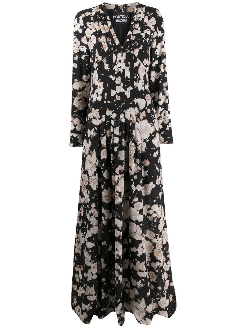 floral maxi dress - 1