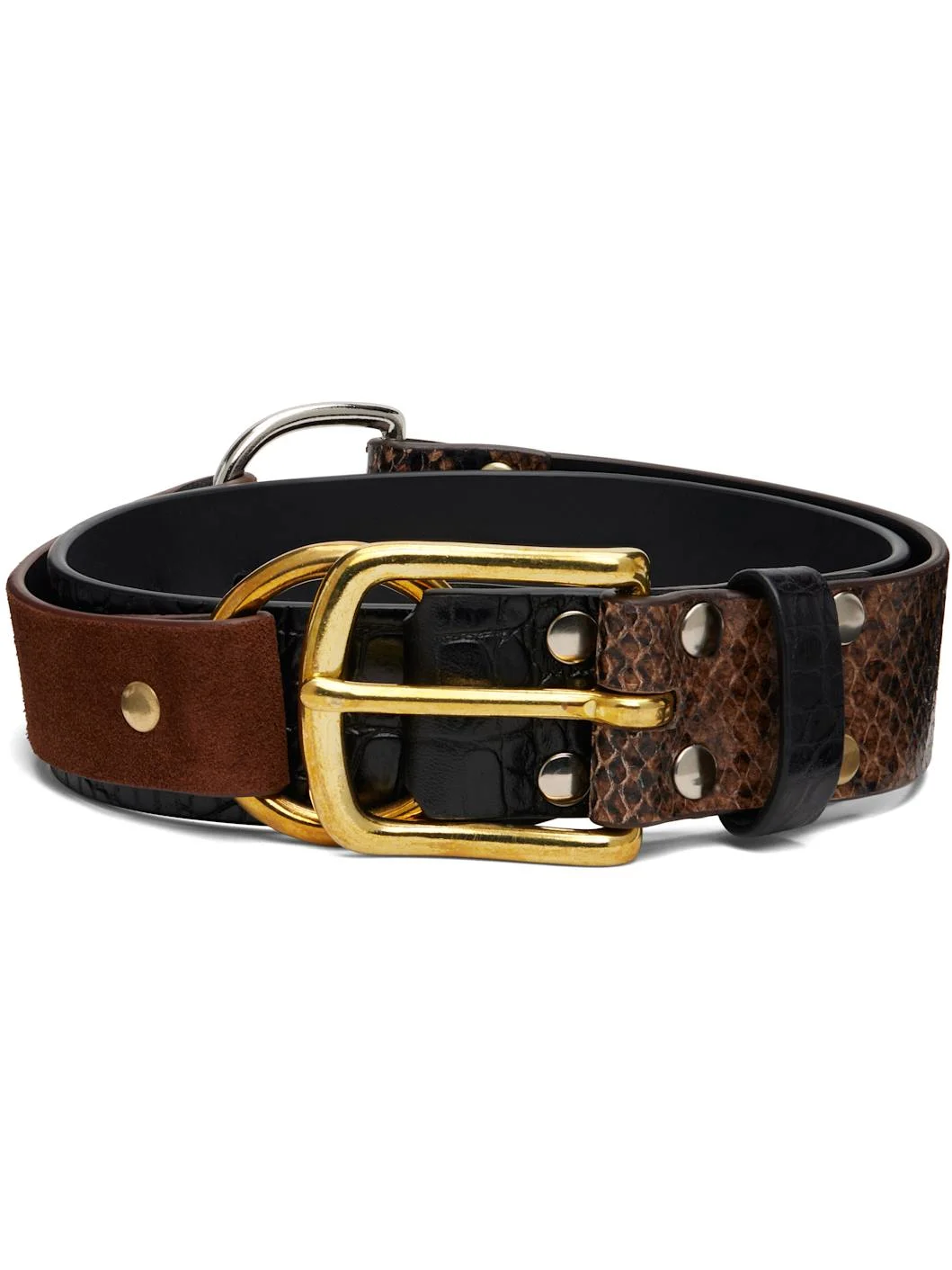 Brown Collage Belt - 1