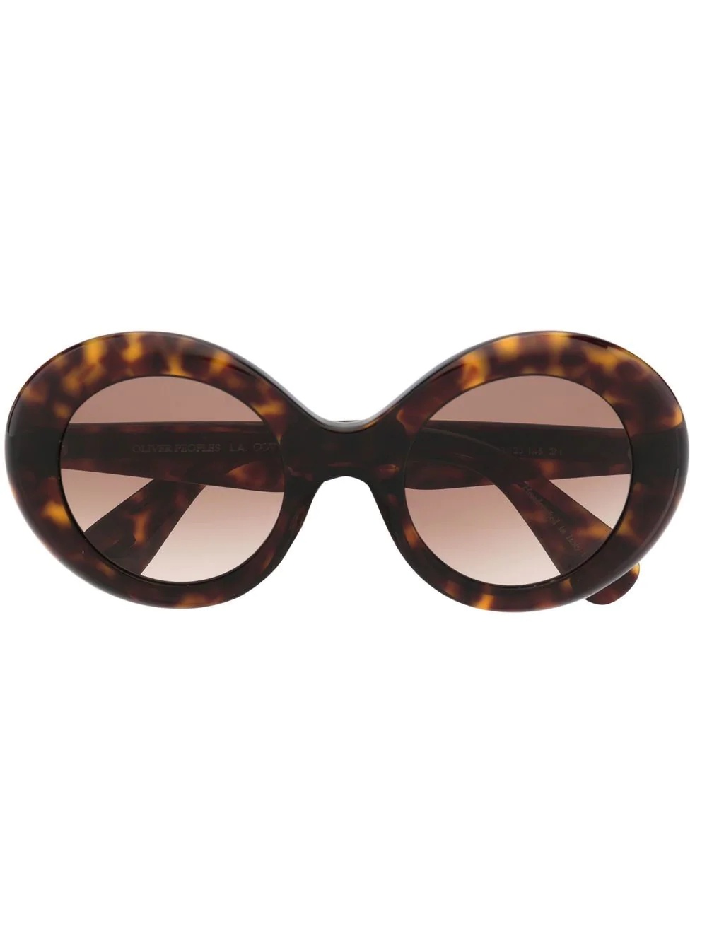 Dejeanne round-frame sunglasses - 1