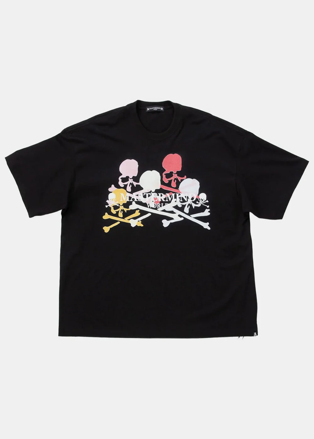 Black Multi Skull Tee - 1