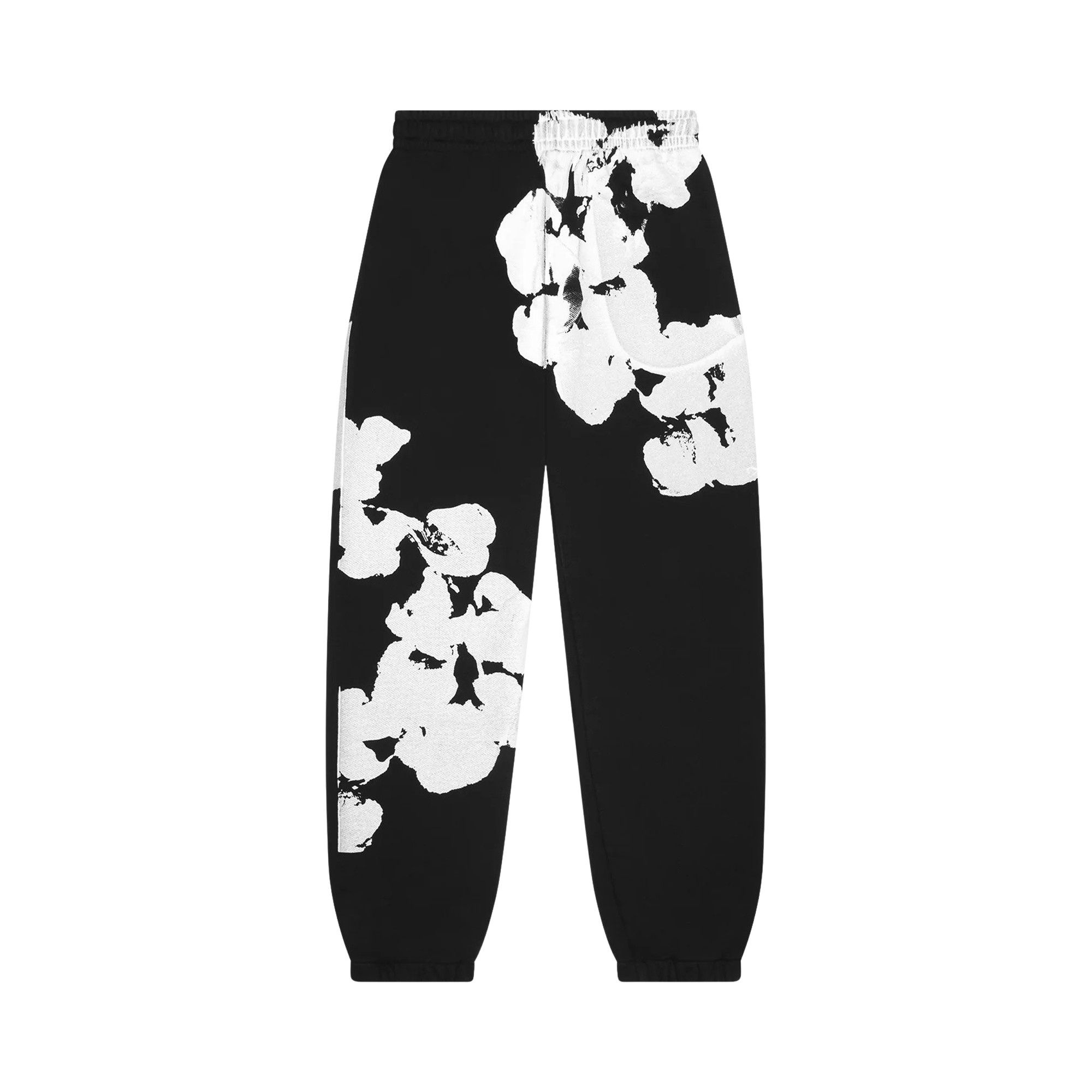 Denim Tears Big Cotton Wreath Sweatpants 'Black' - 2