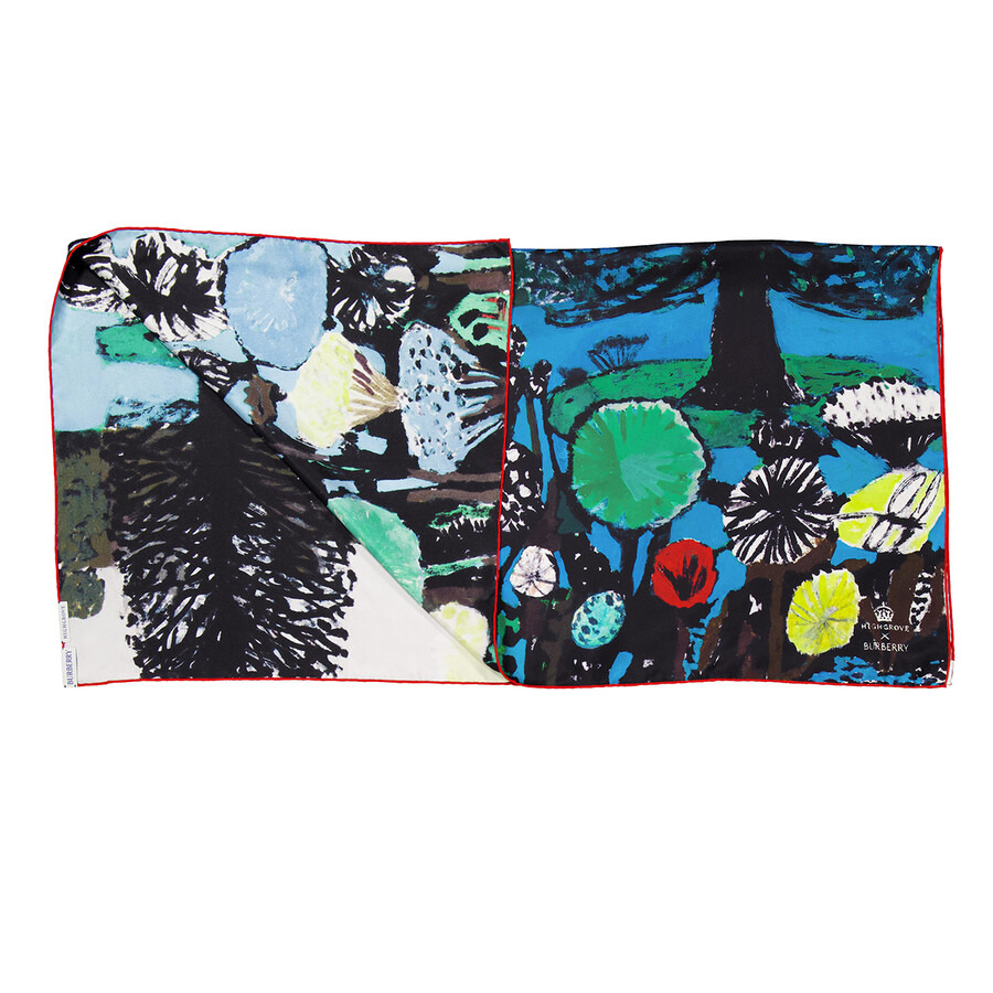 Burberry Wldflower Vista Silk Scarf - 4
