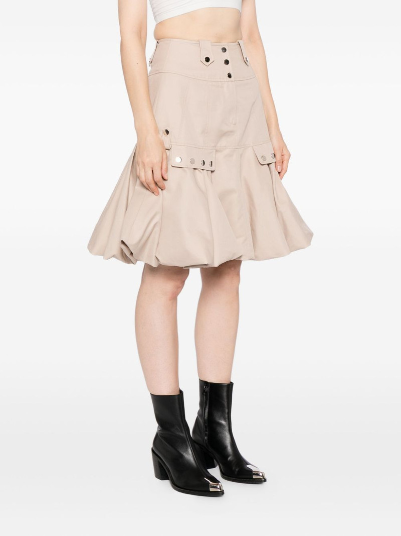 puffed-hem midi skirt 3
