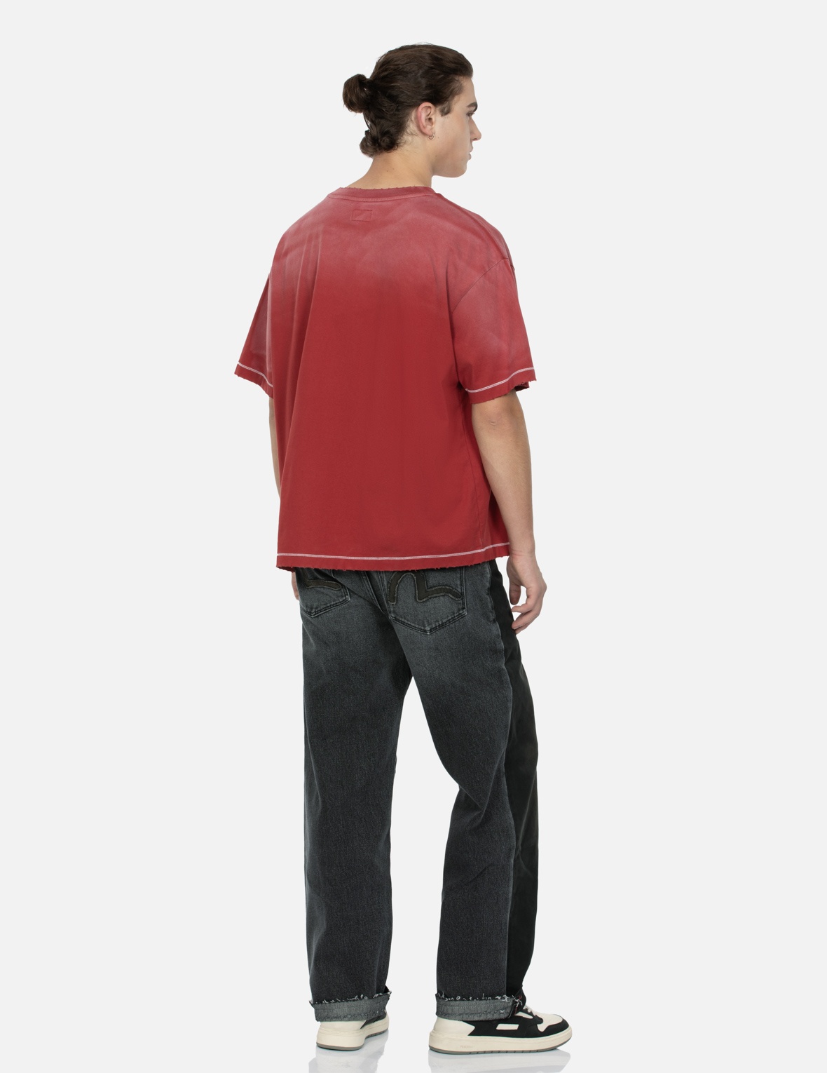 LOGO PRINT BOXY T-SHIRT - 4