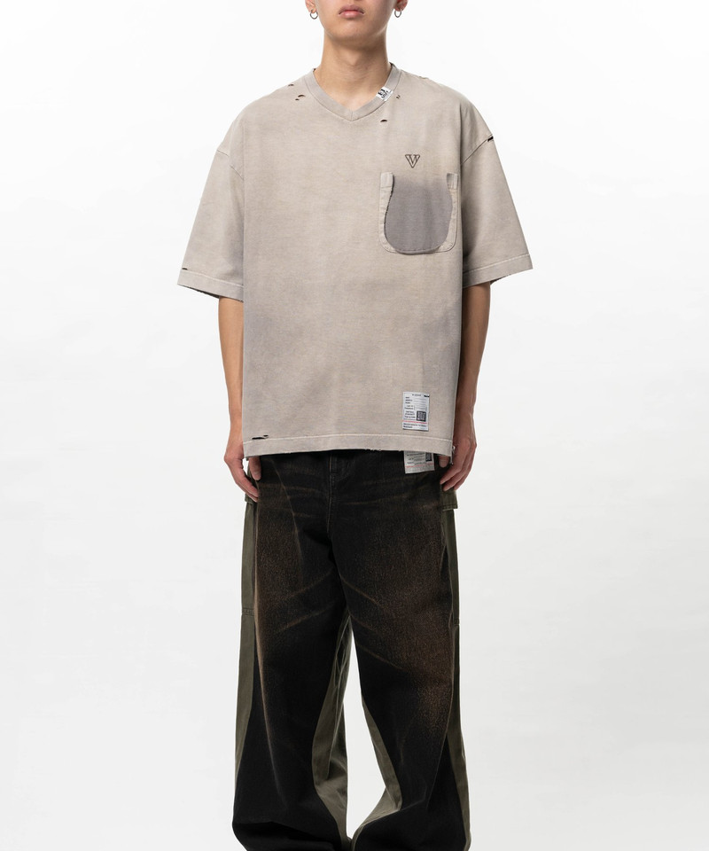 Sun Faded Like V-neck T-shirt 8