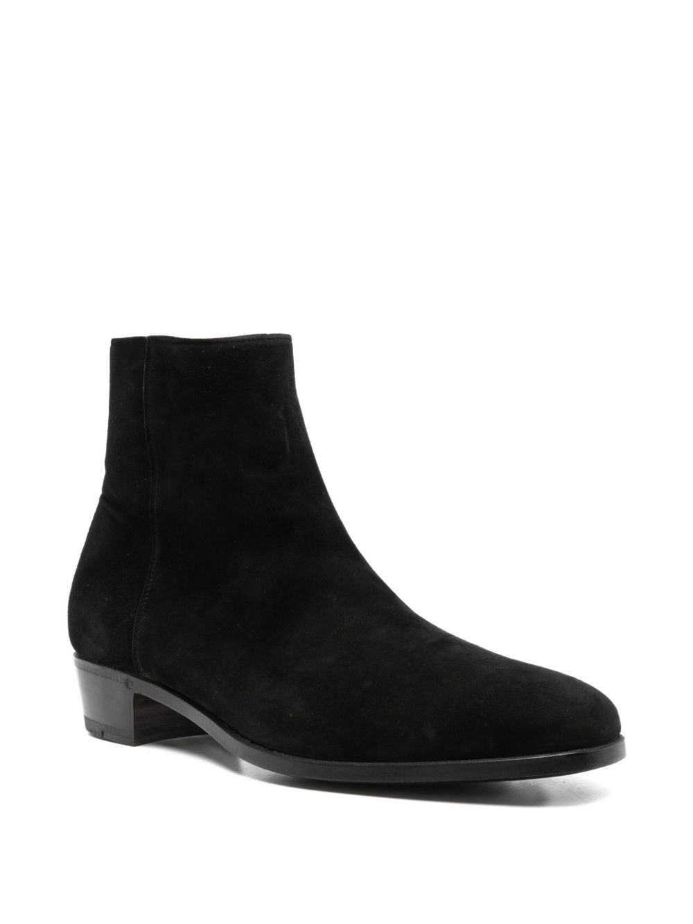 zip-detail boots - 2