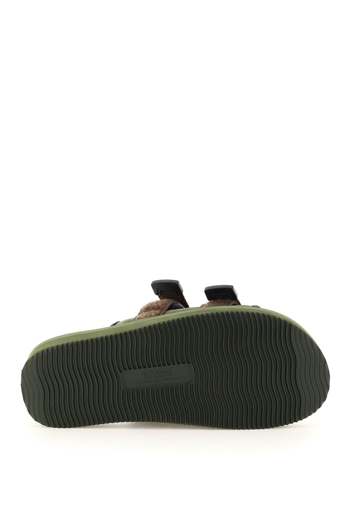 MOTO-MAB SUEDE MULES - 5