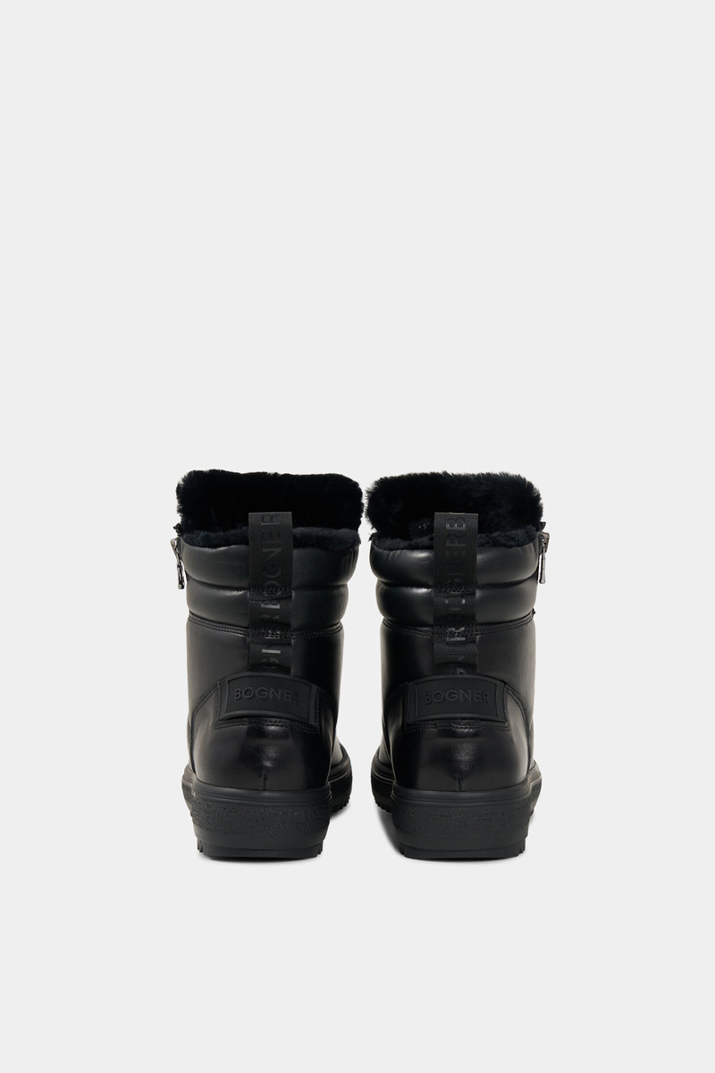 Mid Boots Anchorage with spikes in Black 5