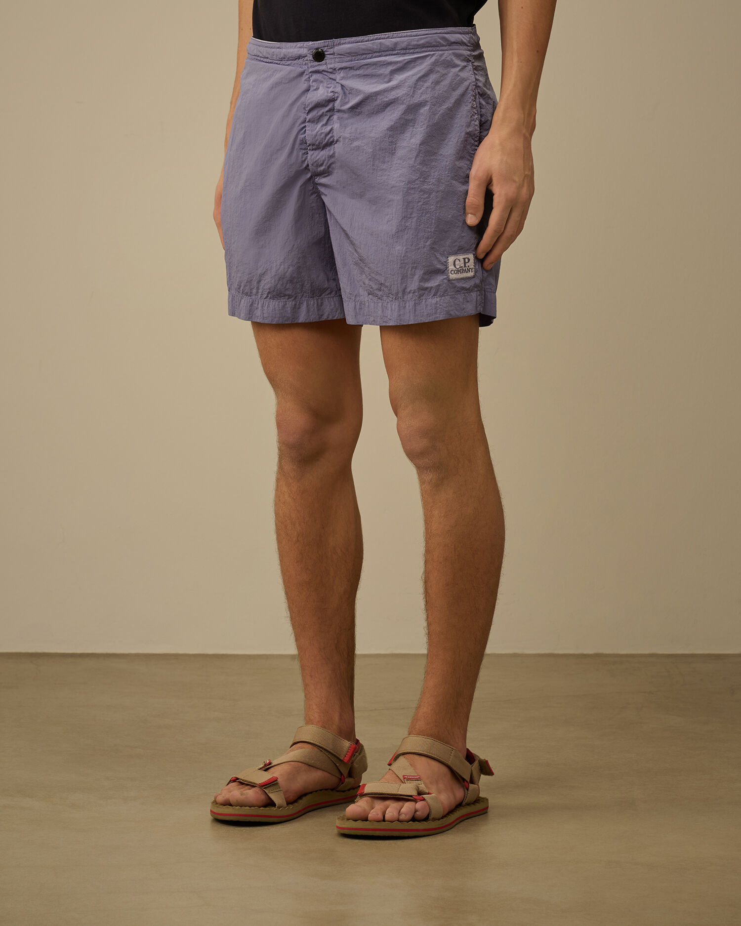 Chrome-E Buttoned Swim Shorts - 3