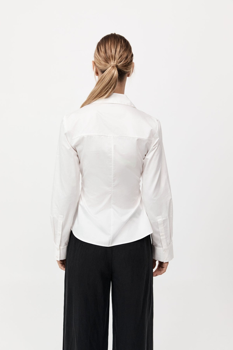 Deconstructed  Shirt - White 5