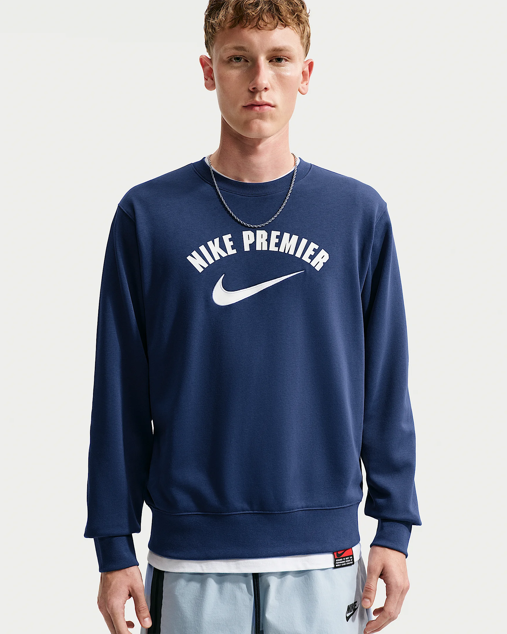 Nike Premier Men's Dri-FIT Soccer Fleece Crew - 1