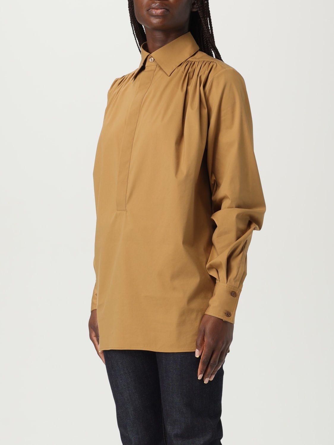 Saint Laurent cotton blend shirt - 4